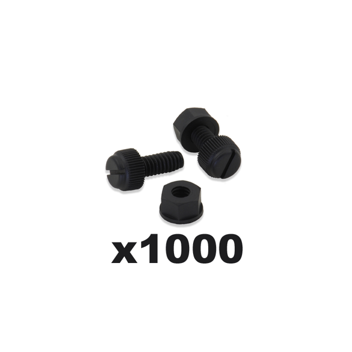 BOLT License Plate Bolt and Nut Kit - Part Number LPFB1000