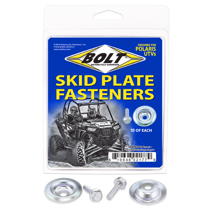 Bolt UTV Skid Plate Fasteners for RZR - Durable and Reliable Hardware