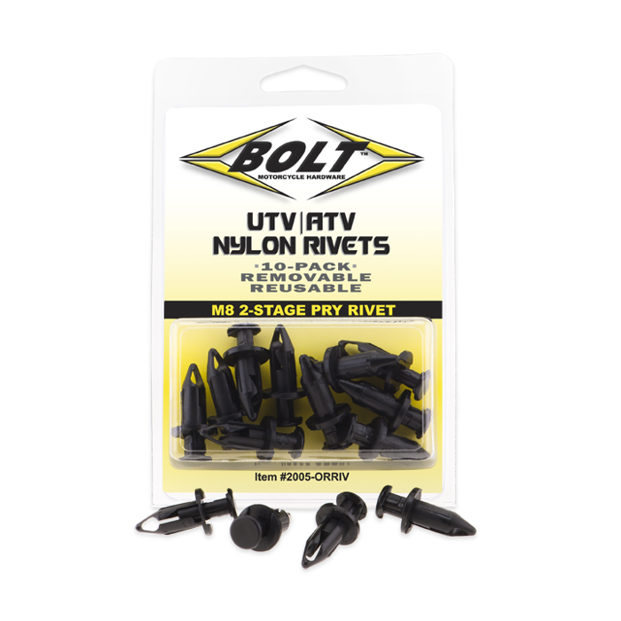 Bolt M8 Pry Rivet Kit, 10 Pack – Durable Aluminum Blind Rivets for Automotive and Industrial Use