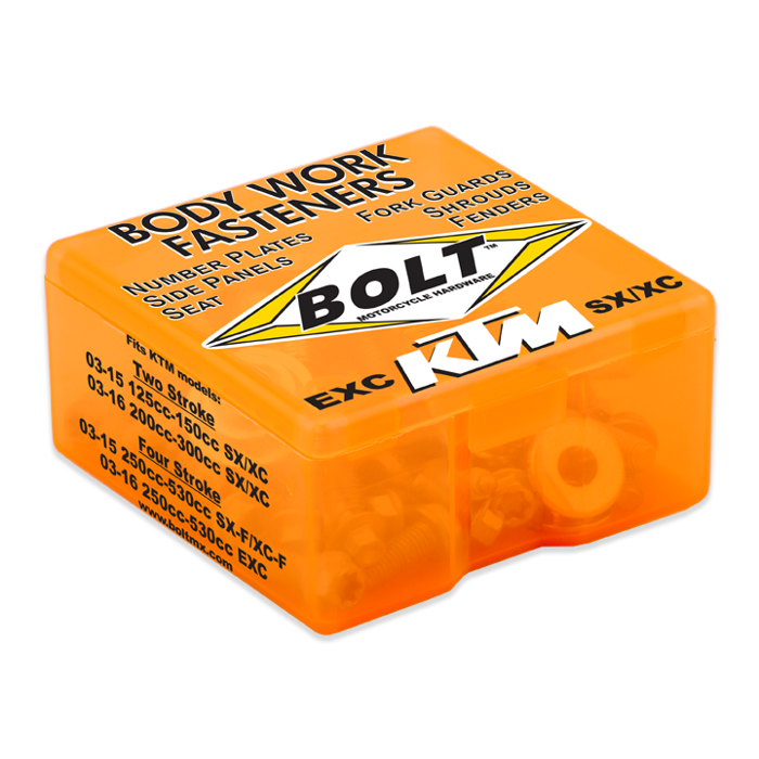 Bolt Body Work Fastener Kit for KTM - Part Number KTM-PFK1