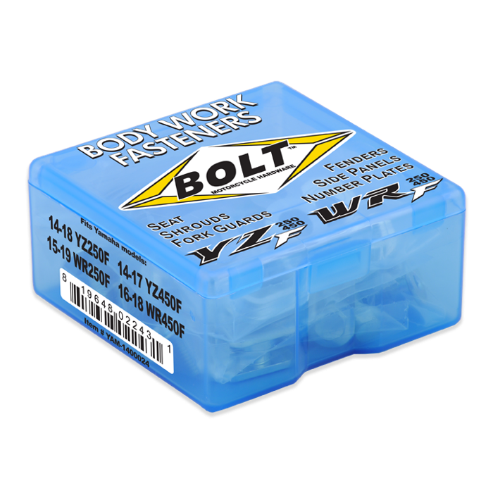 BOLT Body Work Fastener Kit YAM - Model YAM-1400024 for Yamaha Motorcycles