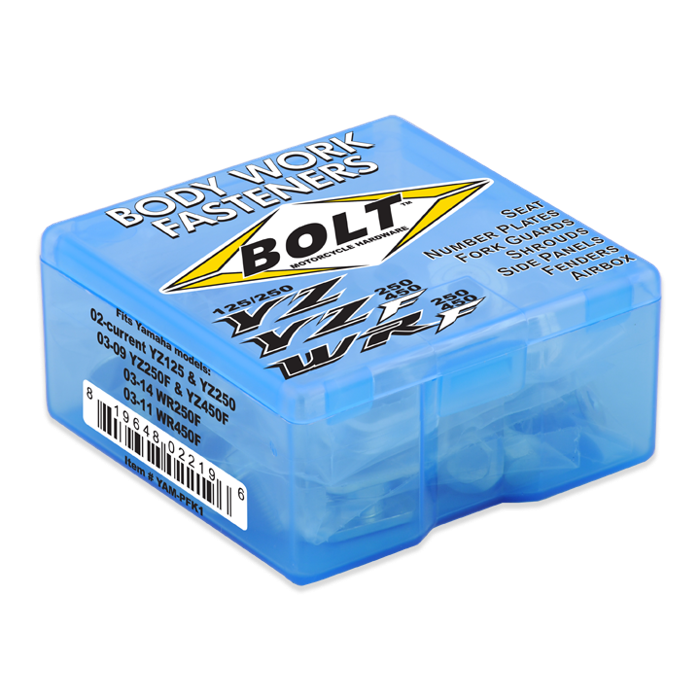 BOLT Body Work Fastener Kit YAM (Part Number: YAM-PFK1)