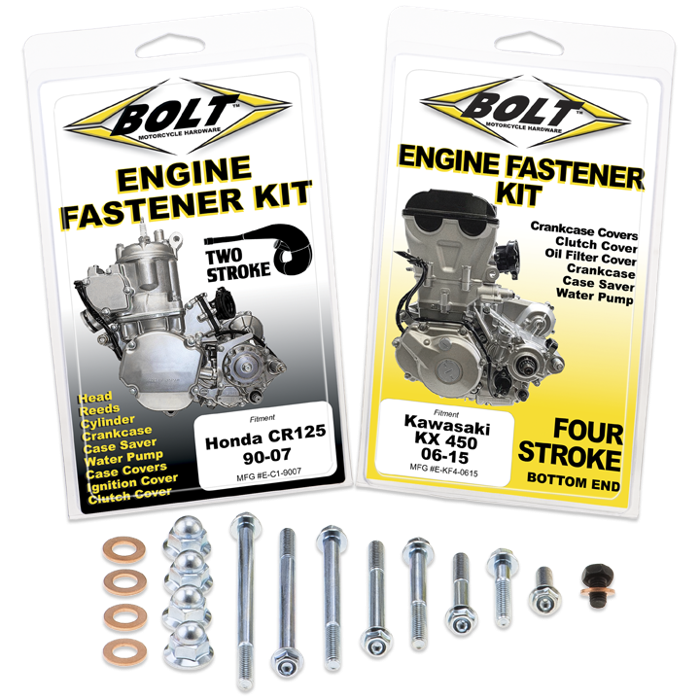 BOLT Engine Fastener Kit for Yamaha 2-Stroke - Part No. E-Y8-9320