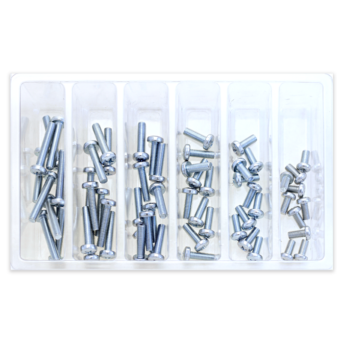 Bolt SVC M5 Pan Head Phillips Screws - Assorted Pack