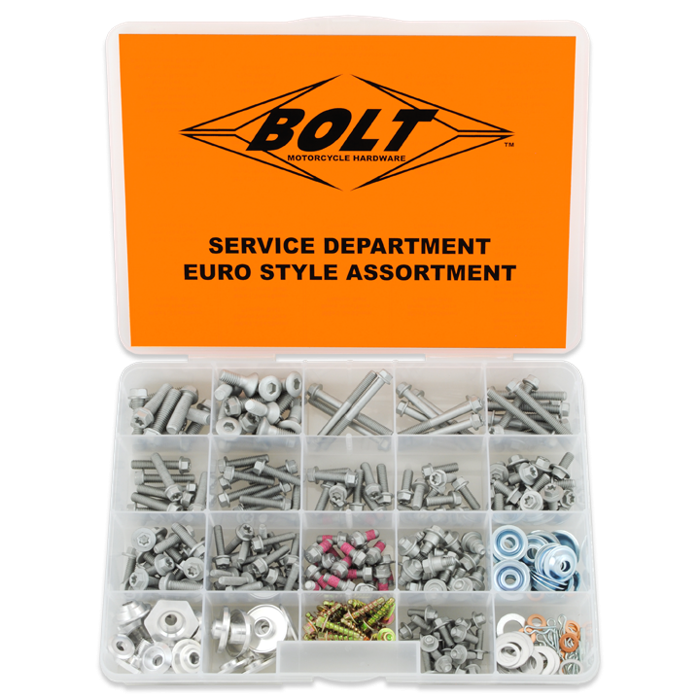 Bolt SVC Euro Style Hardware Assembly, Model SVCEURO