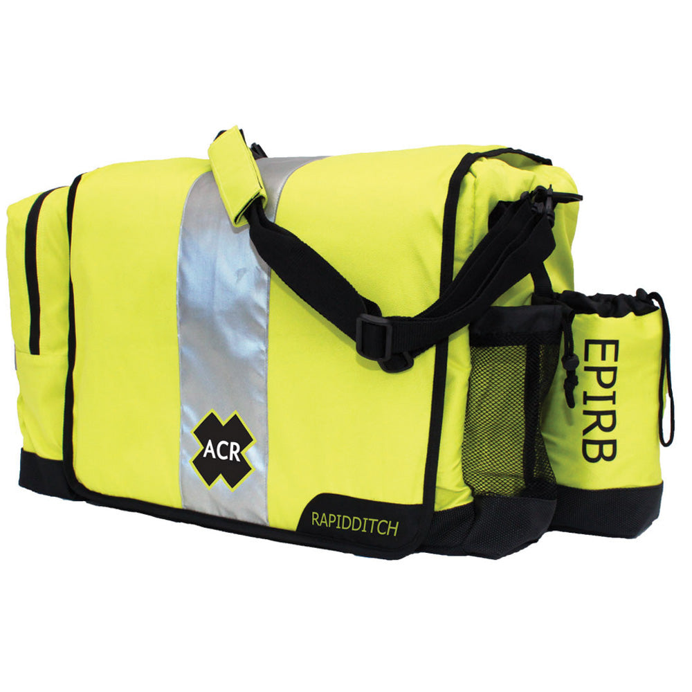 ACR Electronics RapidDitch Bag – Emergency Survival Water-Resistant Gear Storage with Safety Harness