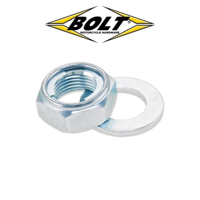 Bolt Locking Axle Nut 18mm for All 18mm Axles - Secure and Reliable Wheel Fastening