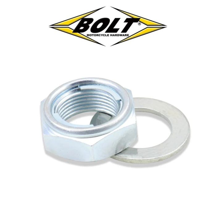 Bolt Locking Axle Nut 20mm for All 20mm Axles (Part Number AXN20)