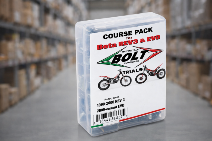 Bolt Beta EVO Trials Course Pack - Part Number BTCP-TRIALS