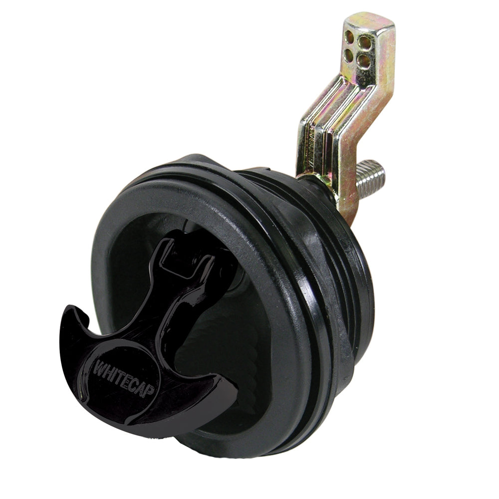 Whitecap Part 3230BC T-Handle Latch - Nylon Black/Black, Non-Locking