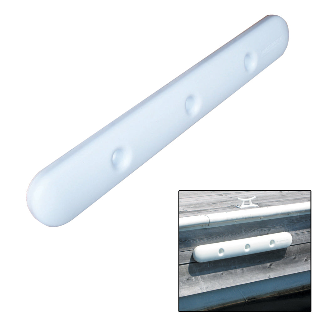 Dock Edge Ultragard 35-Inch PVC Dock Cushion - White, Model DE1008F