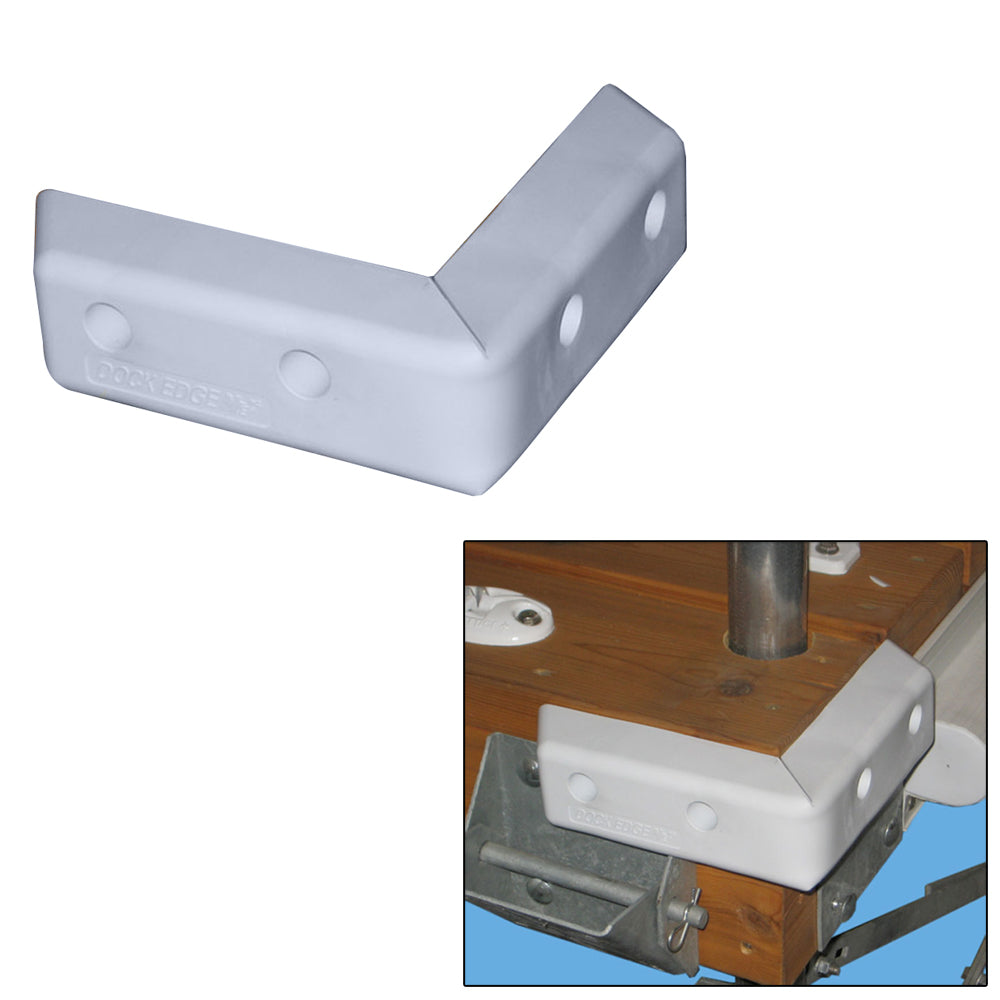 Dock Edge Protect Corner HD 16 inch PVC Dock Bumper