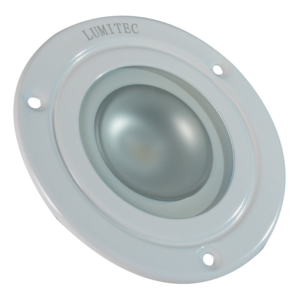 Lumitec Shadow Flush Mount Down Light with 3-Color Red/Blue and White Dimming