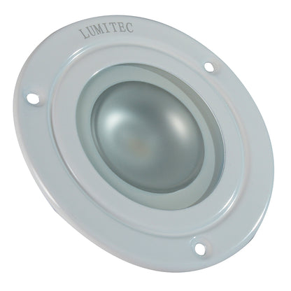 Lumitec Shadow Flush Mount Down Light with 3-Color Red/Blue and White Dimming
