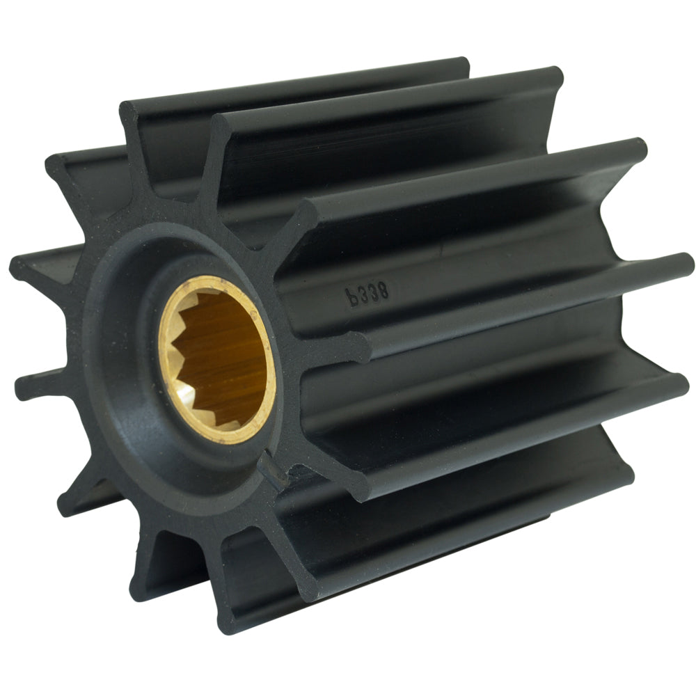 Jabsco Impeller Kit 17936-0001-P with 12 Blades for Engine Cooling and Bilge Pumps