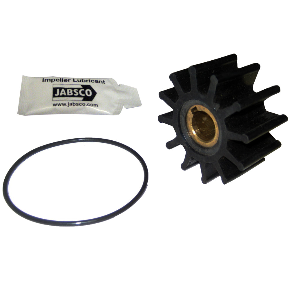 Jabsco Impeller Kit 12 Blade Neoprene 2-7/16" Diameter for Engine Cooling and Bilge Pumps