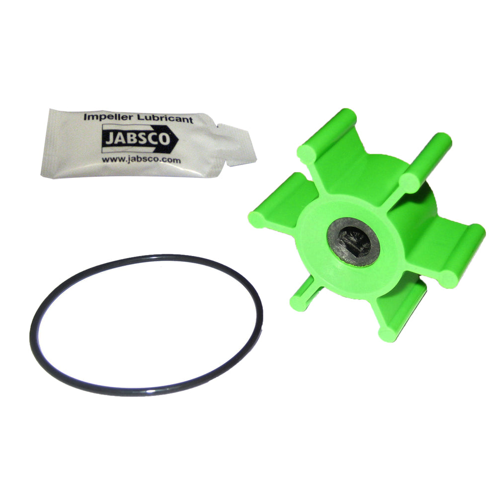 Jabsco Impeller Kit 6303-0007-P – 6 Blade Urethane Impeller for Marine and Engine Cooling Pumps