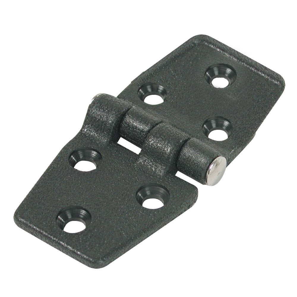 Whitecap Black Nylon Door Hinge - 1-1/2 inch x 3 inch, Part S-3030