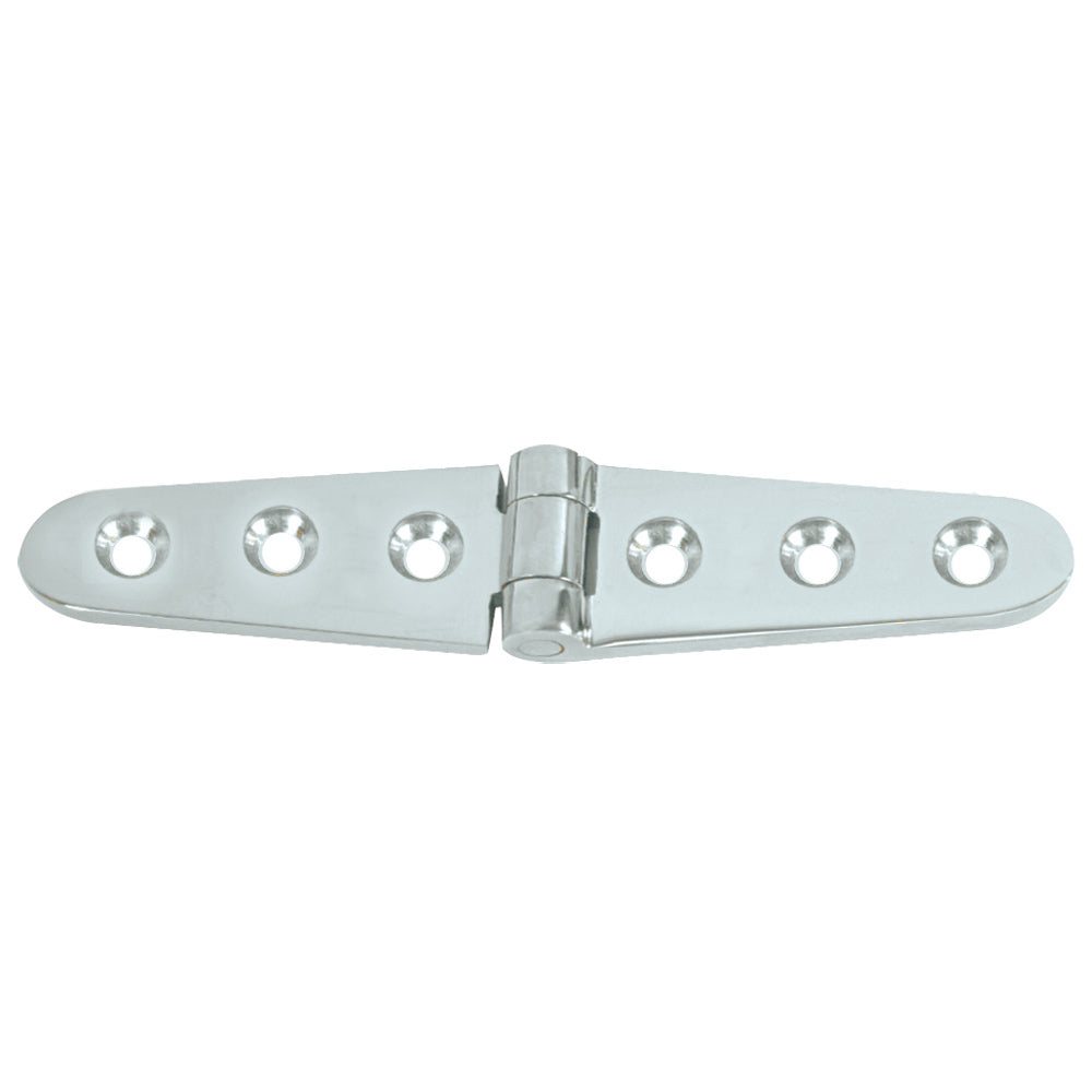 Whitecap 6-Inch x 1-1/8-Inch Stainless Steel Strap Hinge (Part #S-3430)