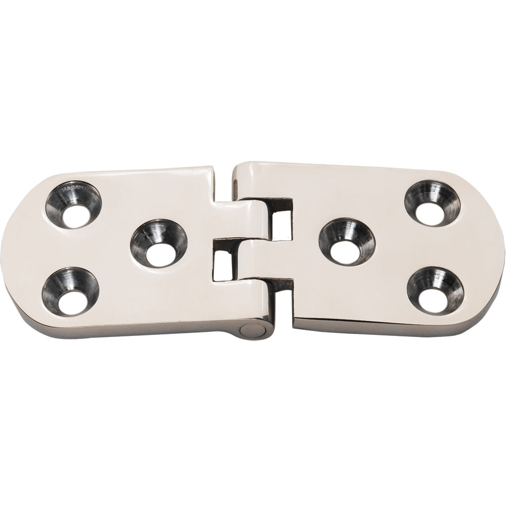 Whitecap Flush Mount Hinge 6160 - 316 Stainless Steel, 4 Inch x 1-1/2 Inch