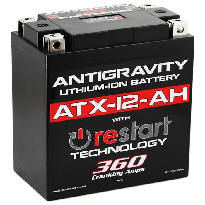 Antigravity ATX12-AH-RS Lithium Battery for Powersports and Automotive Use