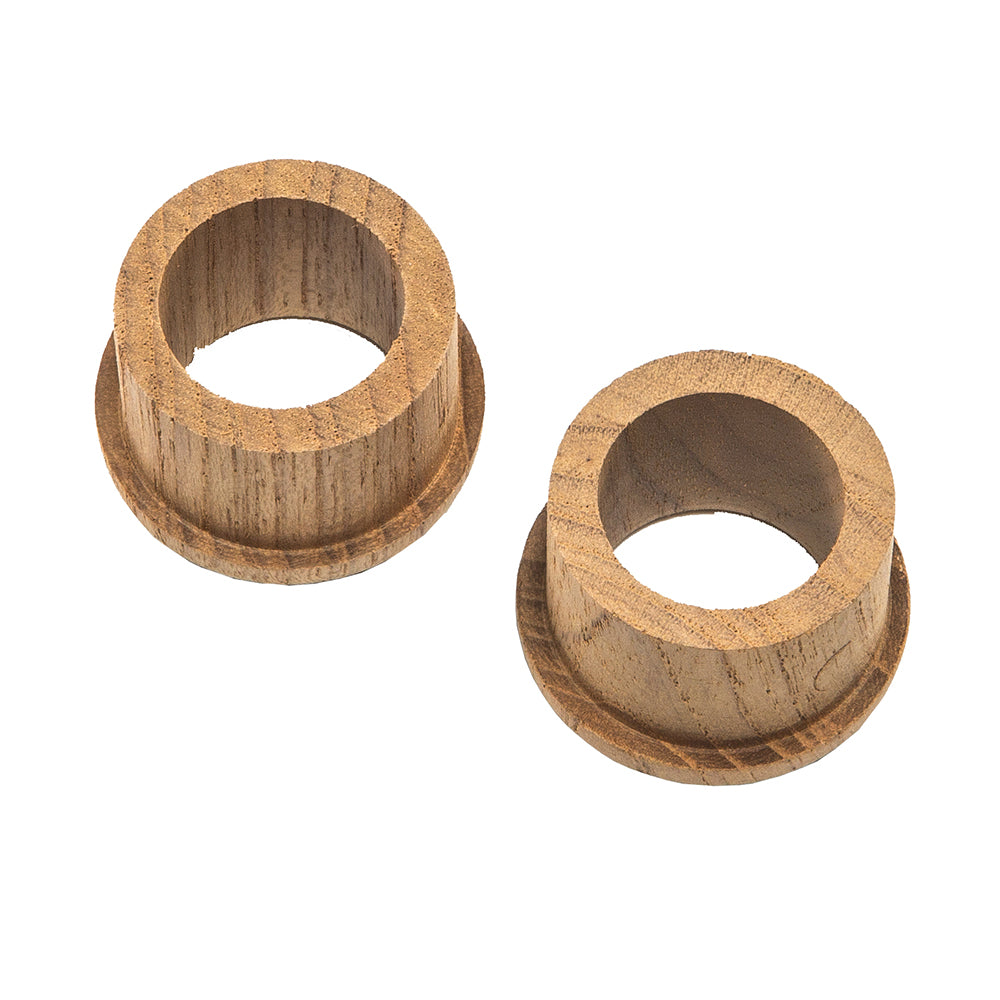 Whitecap Teak Finger Pull 60145-A – 5/8" Barrel Length, Recess Mount, 2 Pack