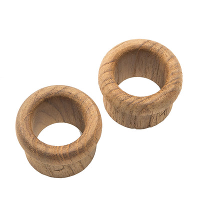 Whitecap Teak Finger Pull 60145-A – 5/8" Barrel Length, Recess Mount, 2 Pack