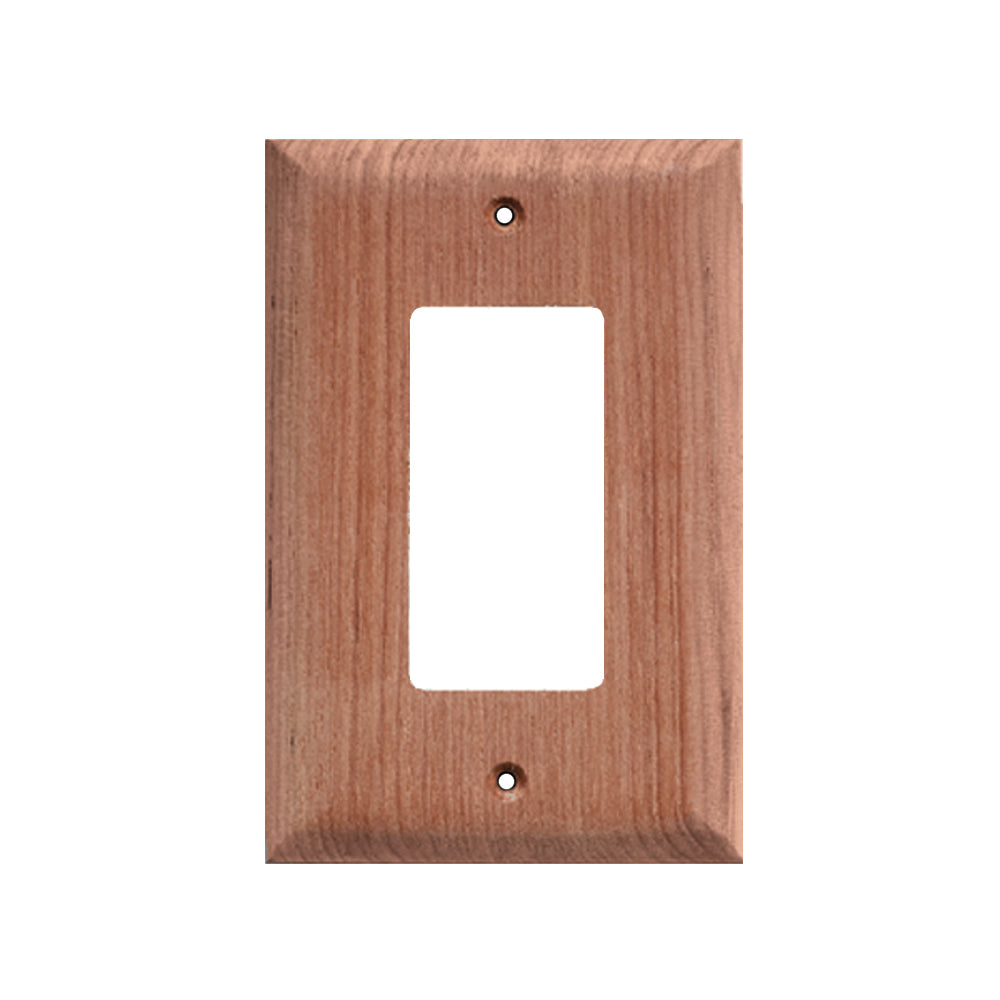 Whitecap Teak Ground Fault Outlet Cover / Receptacle Plate - Part #60171