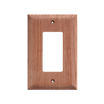 Whitecap Teak Ground Fault Outlet Cover / Receptacle Plate - Part #60171