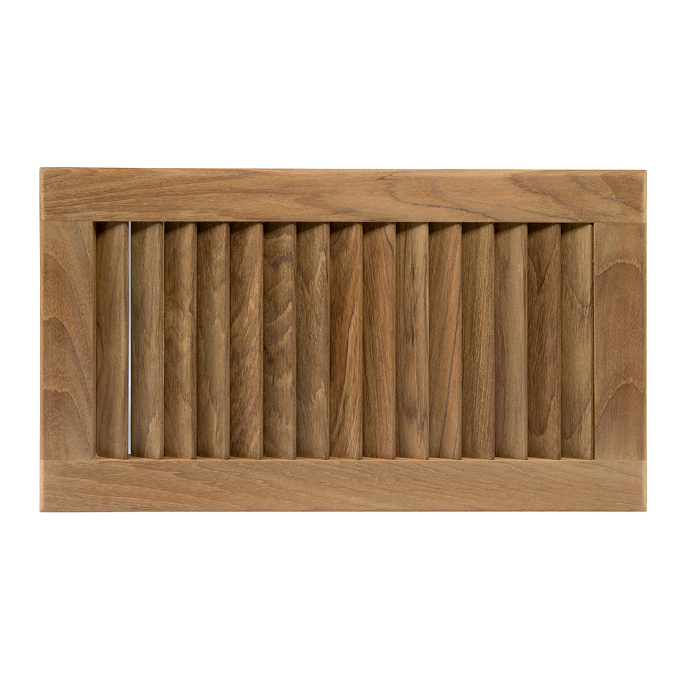 Whitecap Teak Louvered Insert - 16 x 9-1/8 inches, 3/4 inch depth