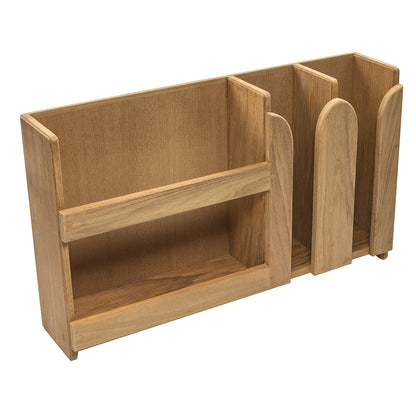 Whitecap Teak Dish and Cup Holder - Part Number 62406