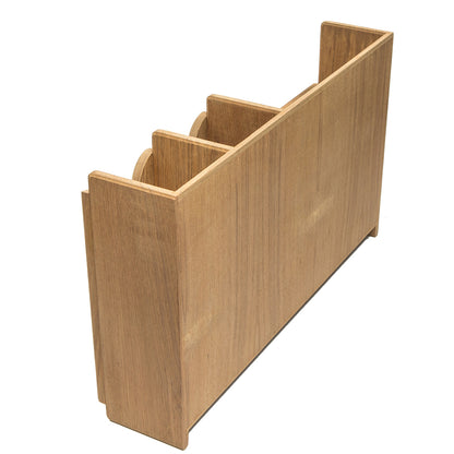 Whitecap Teak Dish and Cup Holder - Part Number 62406
