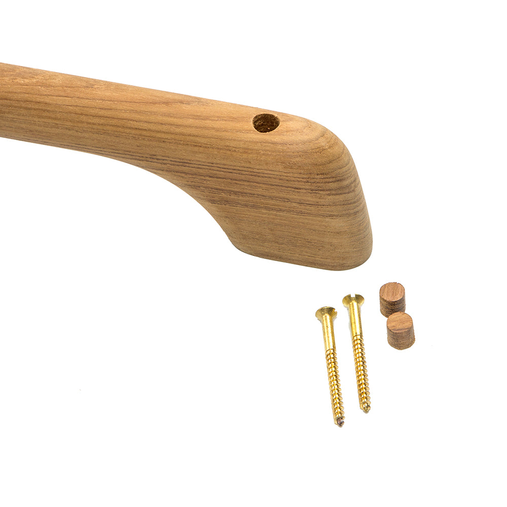 Whitecap Teak Long Towel Bar - 23 inches, Durable Bathroom Accessory