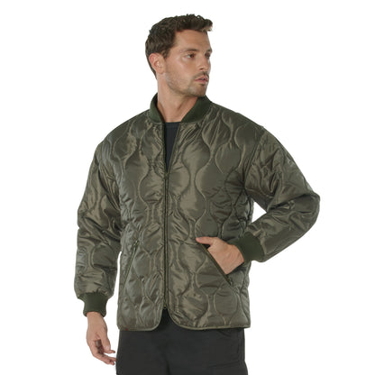 Rothco Concealed Carry Quilted Woobie Jacket Olive Drab Size Small