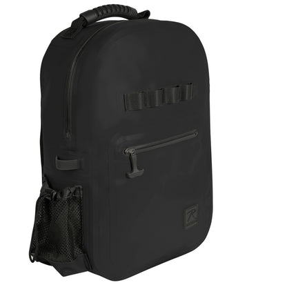 Rothco Waveguard Waterproof Backpack Black - 15.6L Submersible Dry Bag for Outdoor Adventures