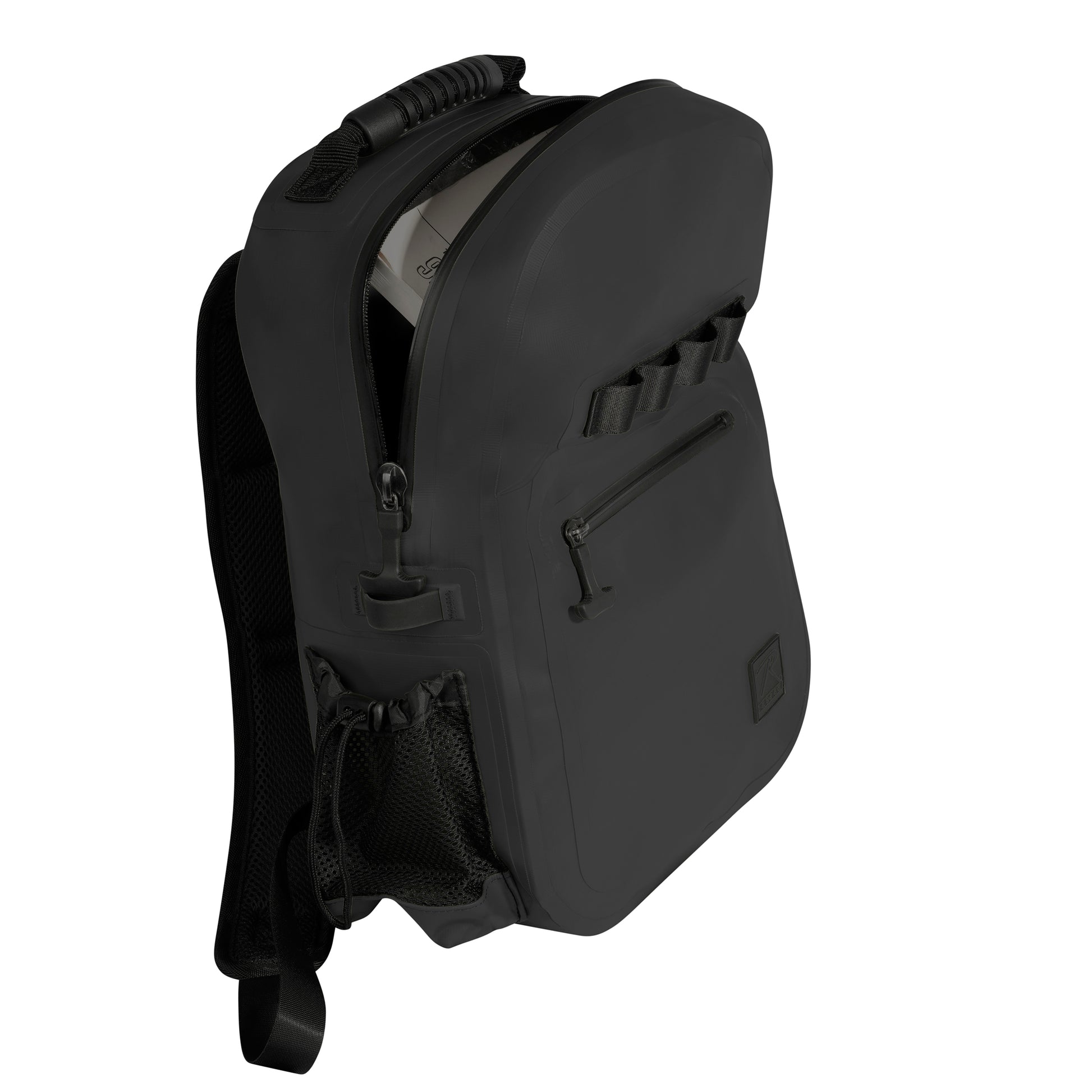 Rothco Waveguard Waterproof Backpack Black - 15.6L Submersible Dry Bag for Outdoor Adventures