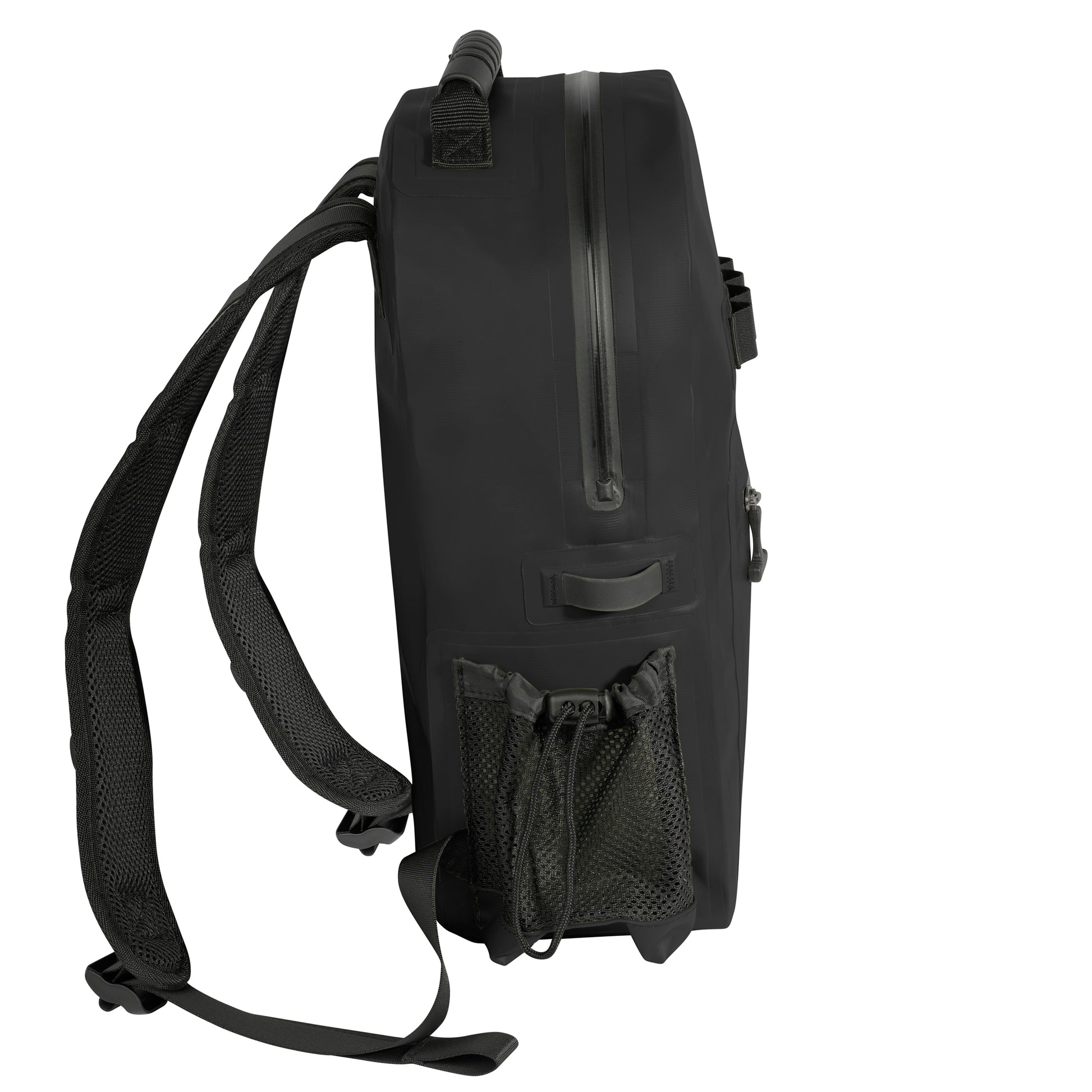 Rothco Waveguard Waterproof Backpack Black - 15.6L Submersible Dry Bag for Outdoor Adventures