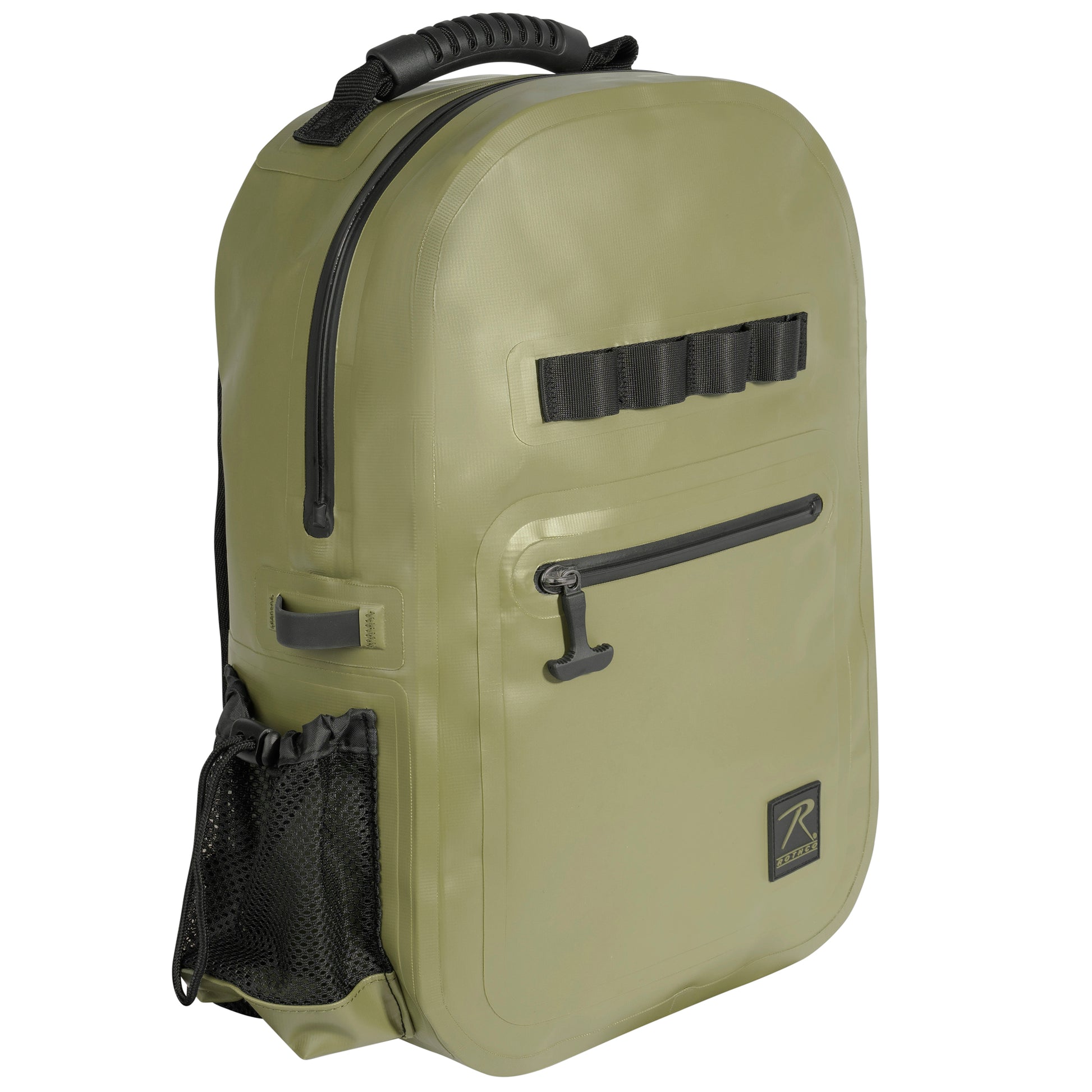 Rothco Waveguard Waterproof Backpack Olive Drab – 15.6L Tactical Dry Bag for Outdoor Adventures
