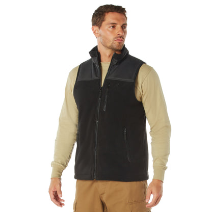 Rothco Spec Ops Tactical Fleece Vest Black Size S