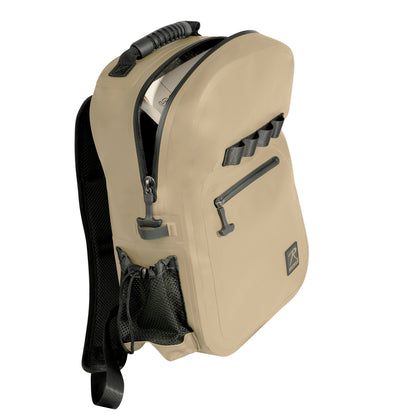 Rothco Waveguard Waterproof Backpack Desert Sand - 15.6L Waterproof Gear Bag for Outdoor Adventures