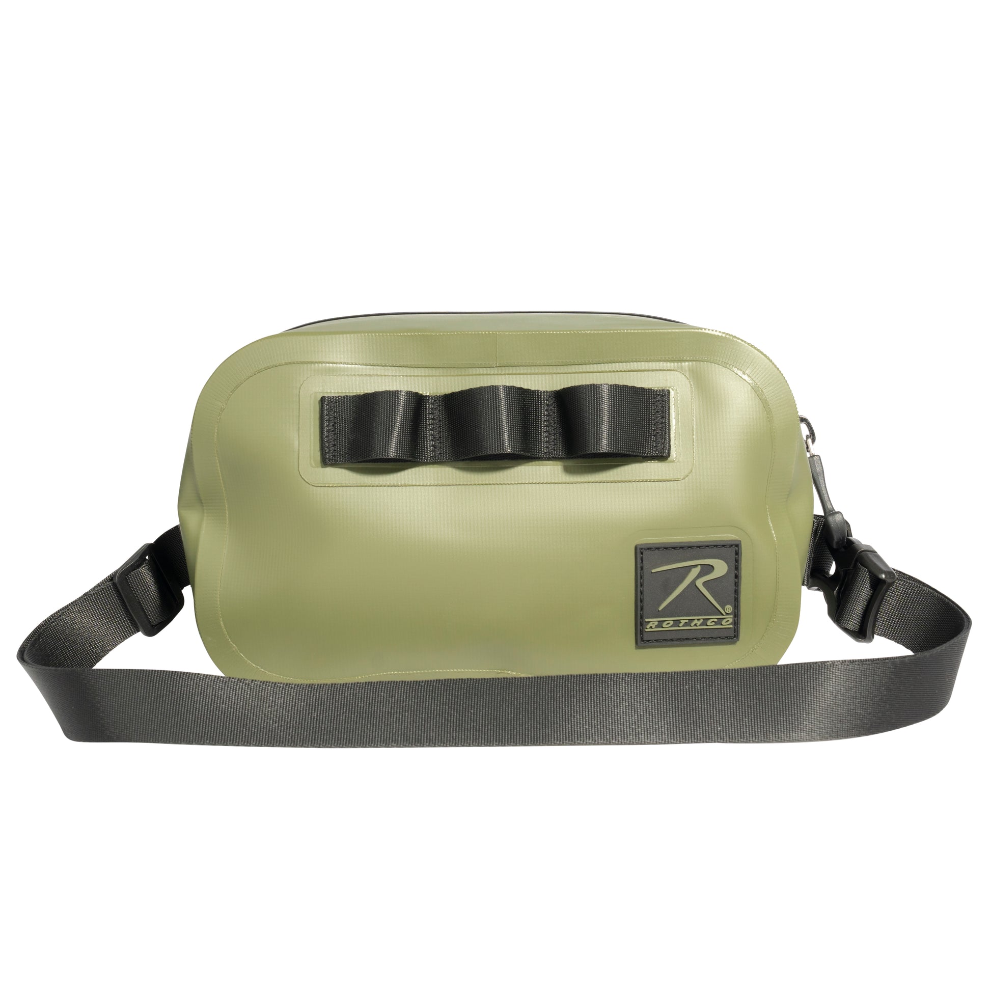 Rothco Waveguard Waterproof Crossbody Bag Olive Drab – 2.2L Compact Outdoor Organizer