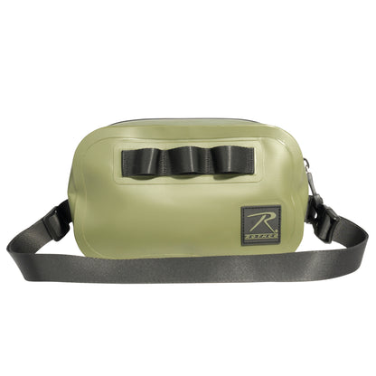 Rothco Waveguard Waterproof Crossbody Bag Olive Drab – 2.2L Compact Outdoor Organizer