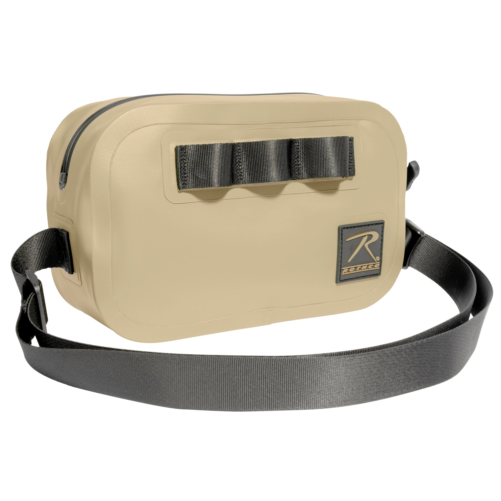 Rothco Waveguard Waterproof Crossbody Bag Desert Sand – Durable 3-Layer Vinyl Travel Organizer