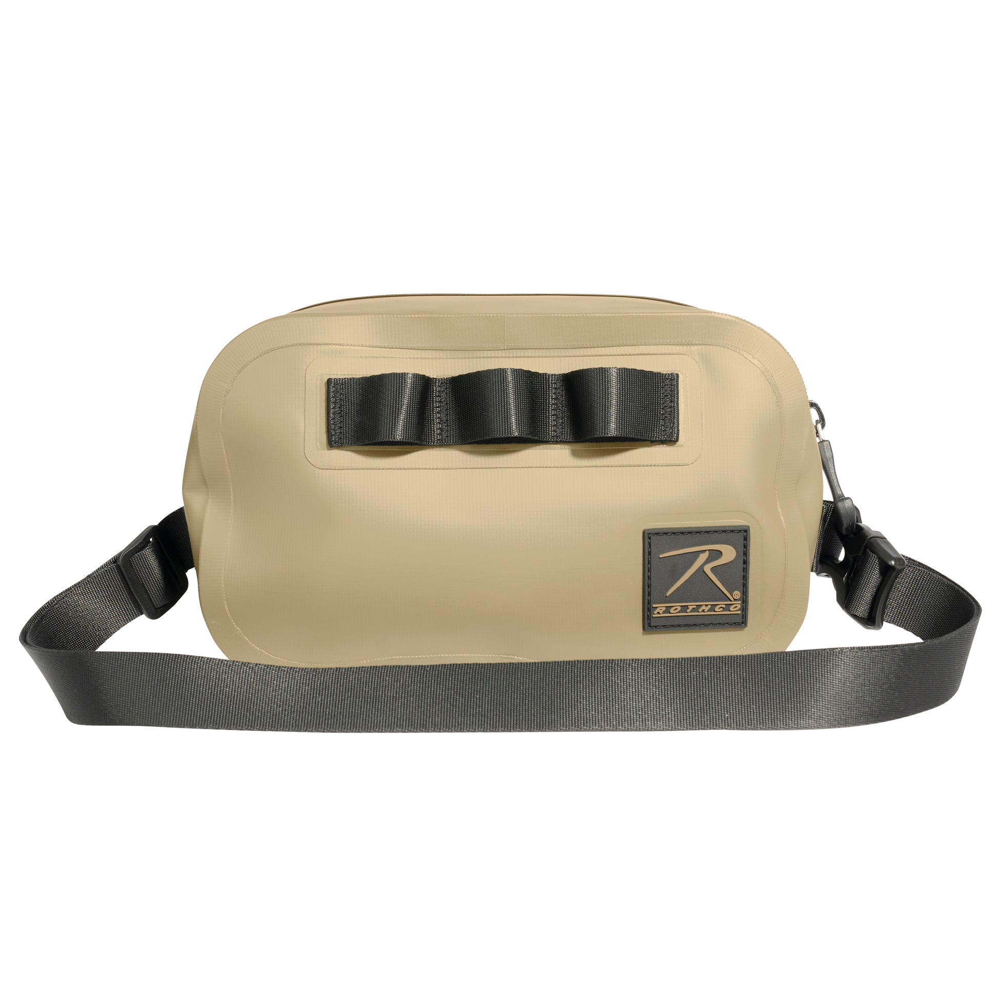 Rothco Waveguard Waterproof Crossbody Bag Desert Sand – Durable 3-Layer Vinyl Travel Organizer