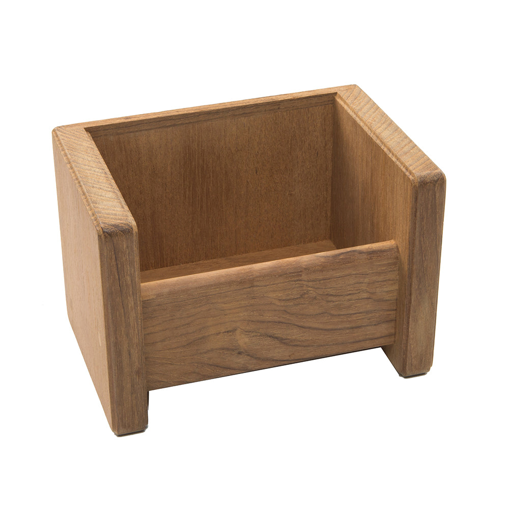 Whitecap Teak Mini Hold-All Rack (Part No. 62524) for Cell Phones, Wallets & Keys