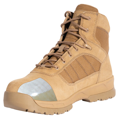 Rothco Performance Series Guardian AR 6-Inch Coyote Brown Composite Toe Tactical Boots - Size 7.5