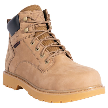 Rothco Performance Series Tradesman 6-Inch Work Boot AR 670-1 Coyote Brown, Size 9.5