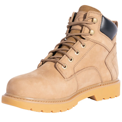 Rothco Performance Series Tradesman 6-Inch Work Boot AR 670-1 Coyote Brown, Size 9.5