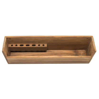 Whitecap Teak Navigation Rack - Part Number 62532, Durable Marine Storage Solution