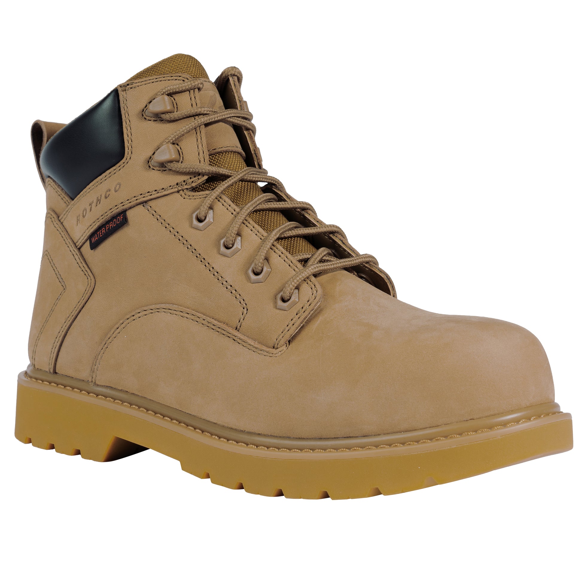 Rothco Performance Series Tradesman 6-Inch Composite Toe Work Boot in Coyote Brown, Size 5